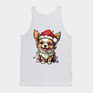 Christmas Puppy Tank Top